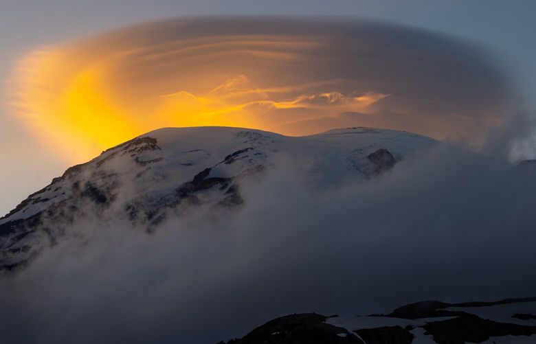 *** READER’S LENS – ONE TIME USE ONLY ***

David Roberts
drobertsrn@aol.com
Puyallup, WA
2533807692

Mount Rainier National Park
2022/08/01
“I was heading back from a sunset hike and wild flower search when the lenticular over Rainier started to light up. I focused in with my telephoto lens and was at awe of the way the clouds were swirling. It was an amazing few minutes. I wonder how fast the winds were at the summit. Trail: Skyline Trail.

Camera: Canon R5, RF 100-500mm.”

348A1885-copy.jpg

I agree to the Readers Lens Terms and Conditions
10:45:28 31 Aug, 2022