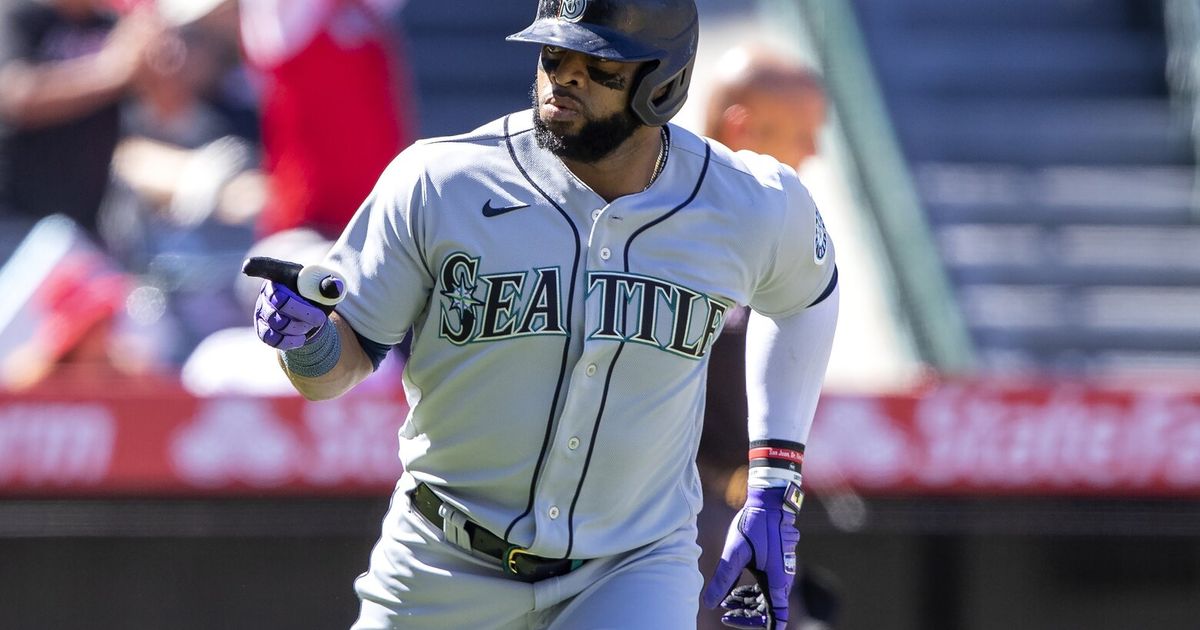 Carlos Santana hopes he's staying for good this time with Mariners