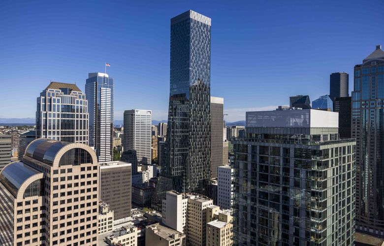 Seattle’s cityscape on Sept. 7, 2022.