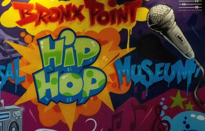 The new site of the Universal Hip Hop Museum, scheduled to open in the Bronx in 2024, on July 15, 2022. The project is to include retail space, areas for youth programs and more than 500 affordable apartments. (Desiree Rios/The New York Times)