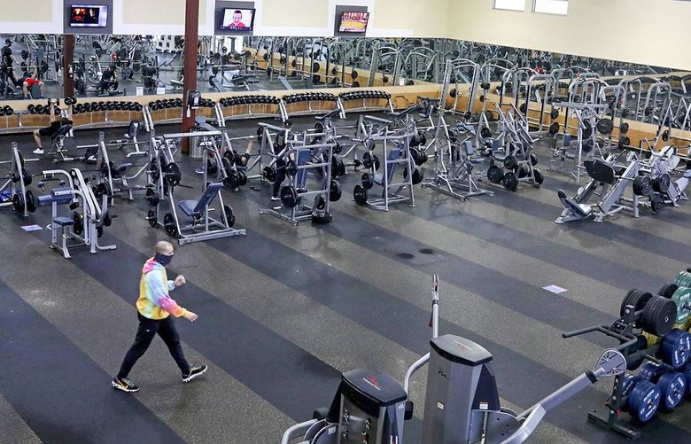 The Bothell 24 Hour Fitness gym is open today, January 12, 2021. 216102