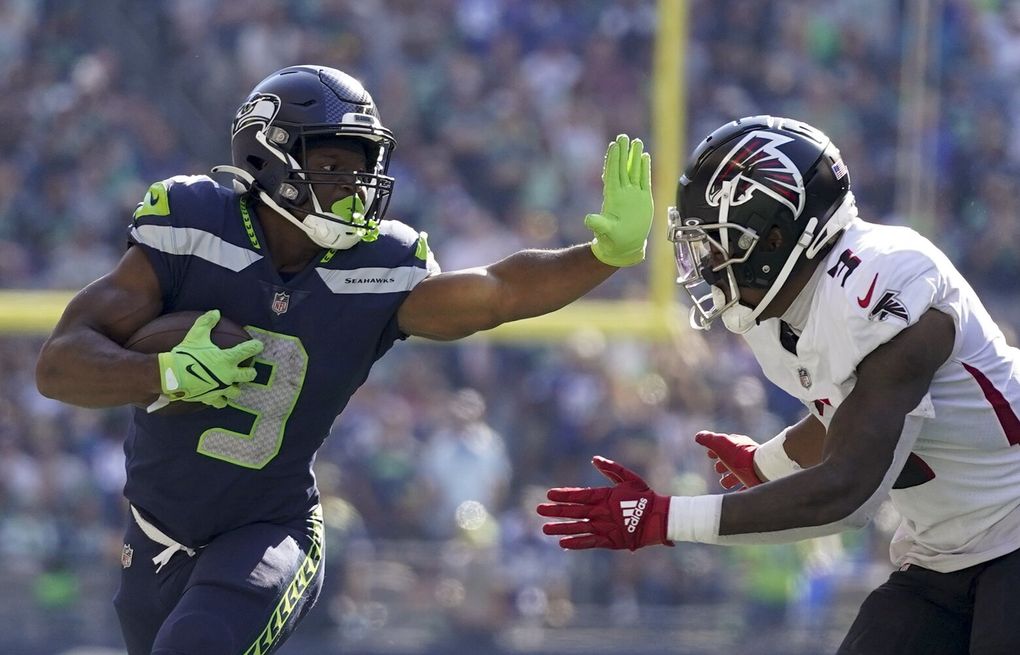 Cordarrelle Patterson rumbles Falcons past Seahawks 27-23 - The San Diego  Union-Tribune