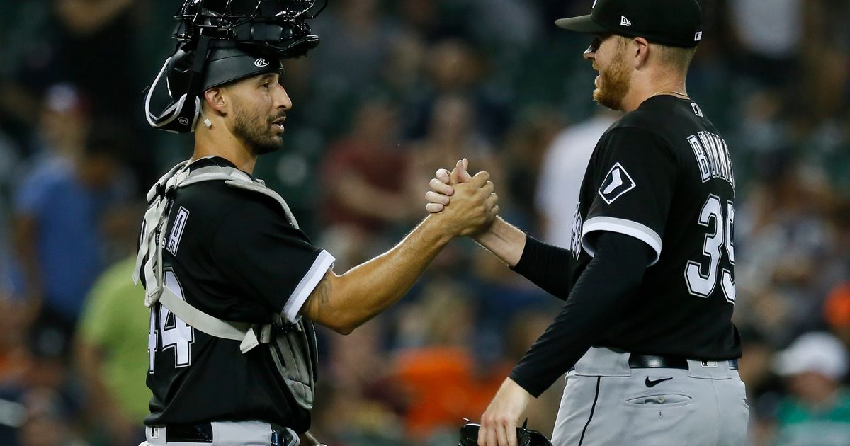 The cleats of Chicago White Sox third baseman Yoan Moncada are seen during  the second inning of a baseball game against the Baltimore Orioles,  Thursday, Aug. 25, 2022, in Baltimore. (AP Photo/Julio