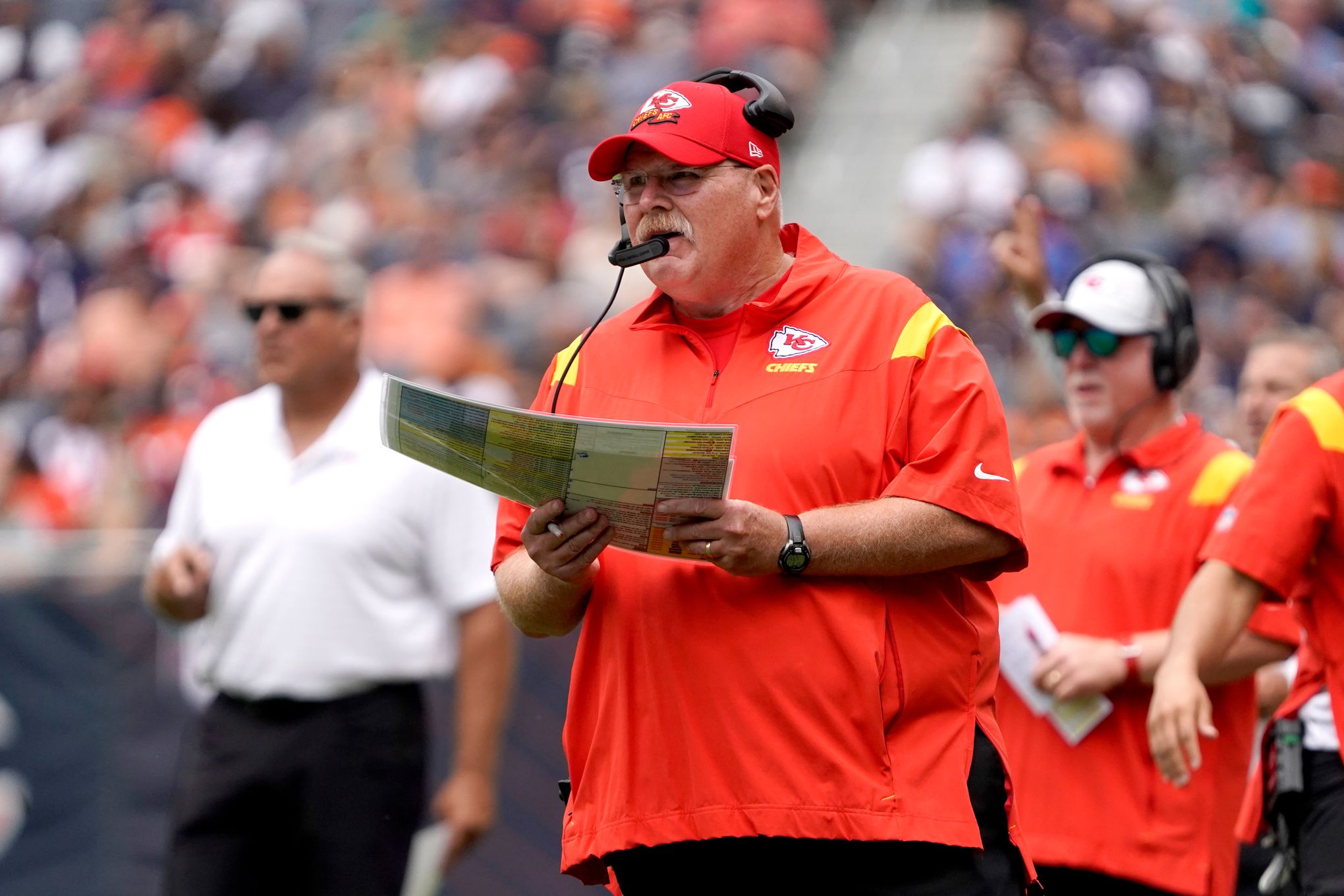 Chiefs' Andy Reid and Patrick Mahomes discuss managing the high