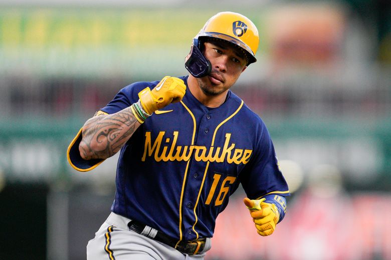 Kolten Wong homers 3 times as Brewers beat Reds 5-1 - The San Diego  Union-Tribune