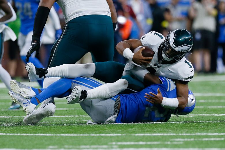 Lions' Tracy Walker ejected after dirty hit on Eagles QB Jalen