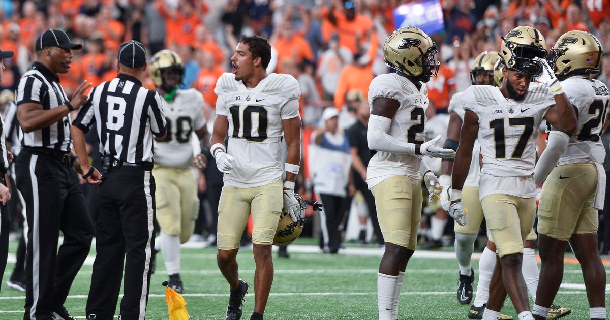 Brohm critiques penalty-prone Purdue after Syracuse debacle | The ...