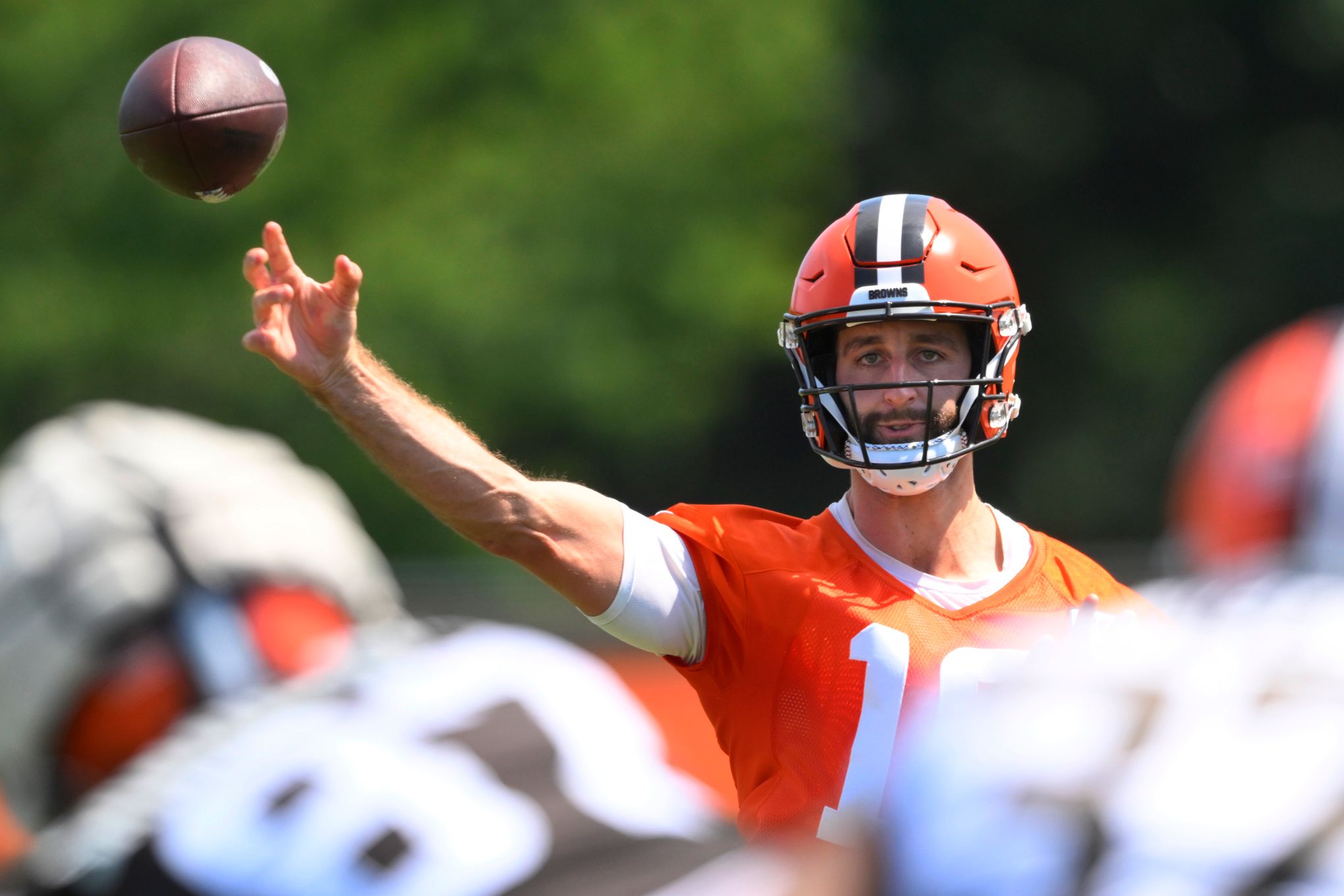 PRACTICE PHOTOS: First practice in new threads for QB Baker