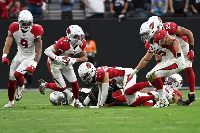 Murphy's 59-yard OT fumble return ends Cards' win over Vegas