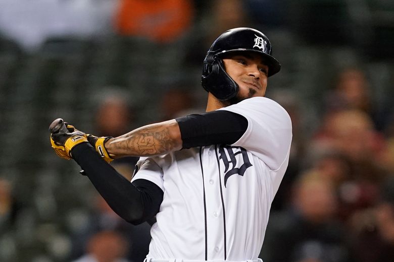 Haase's two-run HR allows Tigers to hold off Giants 3-2