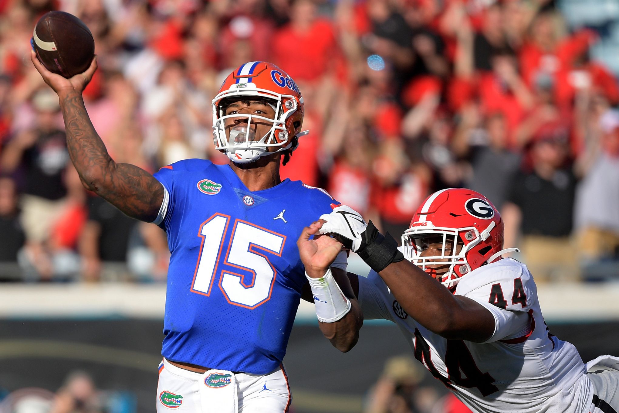 Florida QB Anthony Richardson not yet cleared from concussion