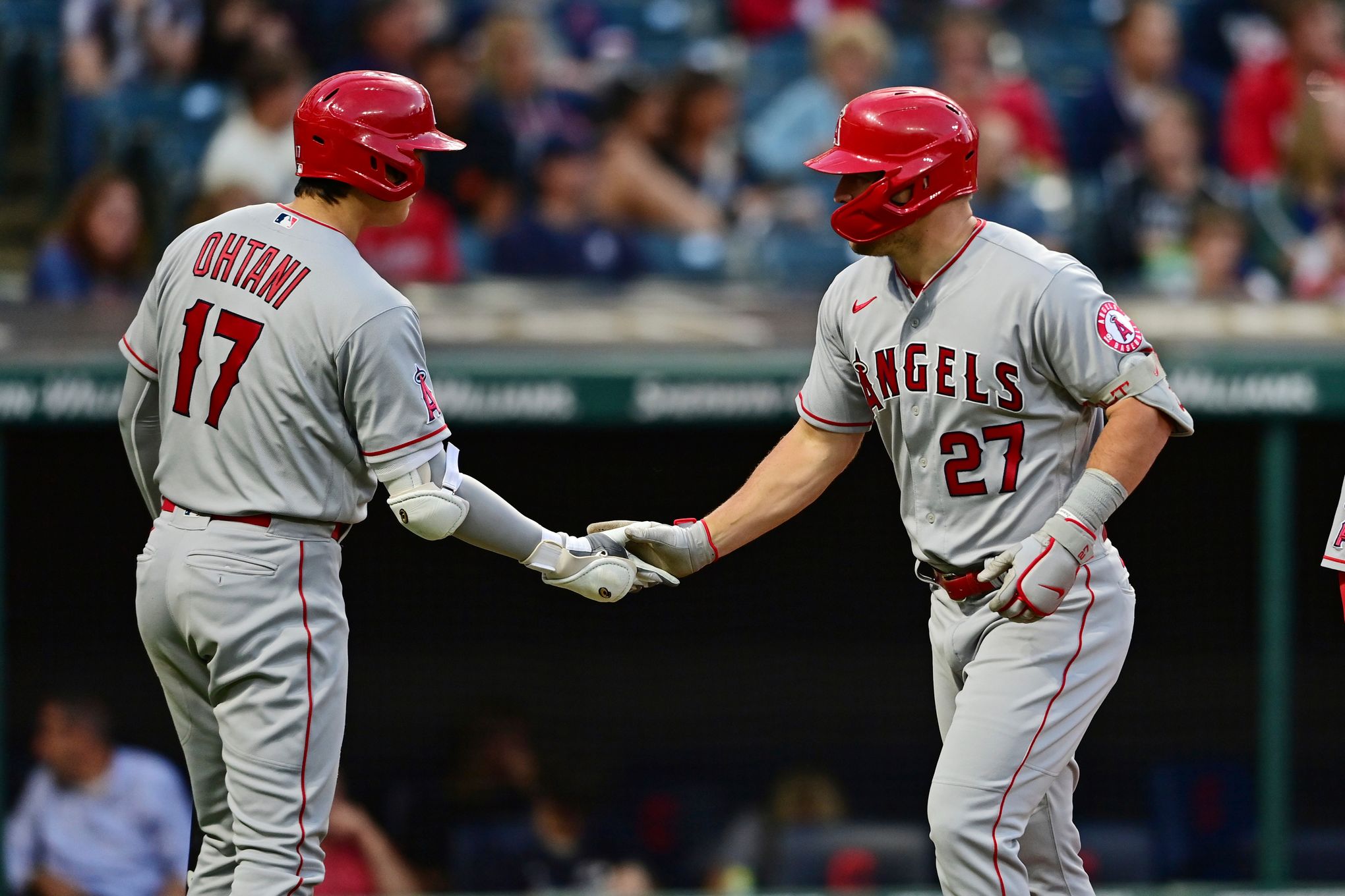 Ohtani hits MLB-best 25th homer, goes back-to-back with Trout, but