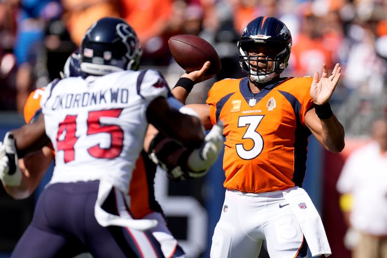 Broncos vs Texans in Denver on Sunday September 18