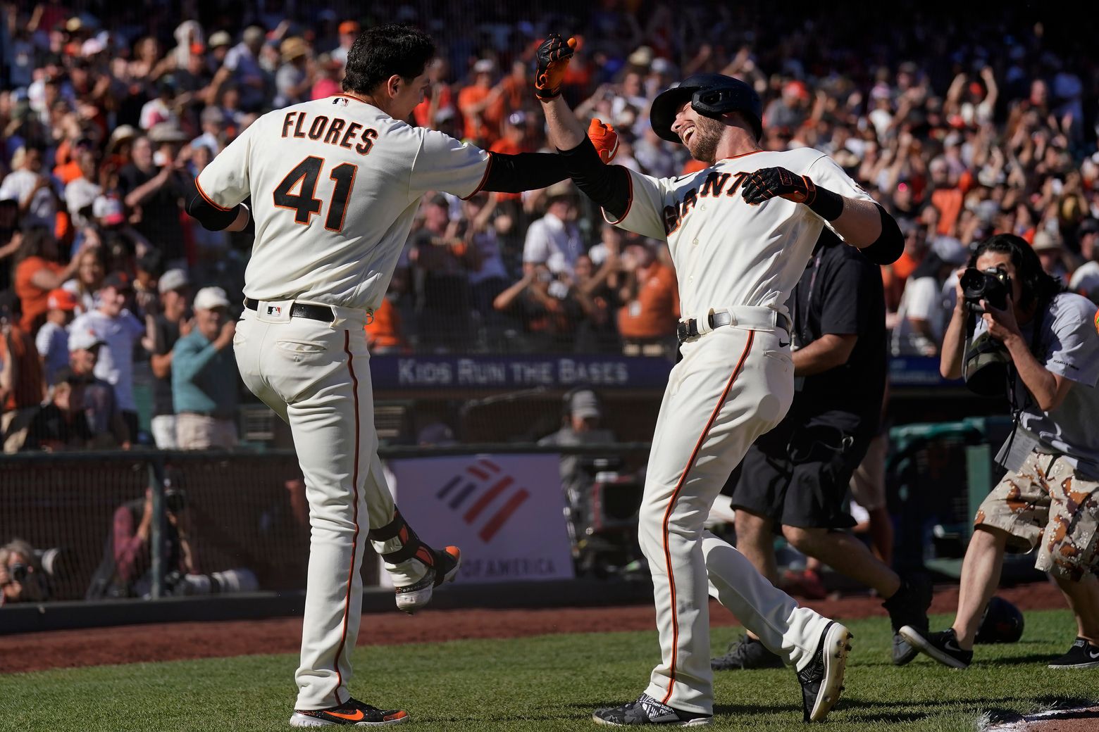 SF Giants infielder Wilmer Flores sets career-high for home runs