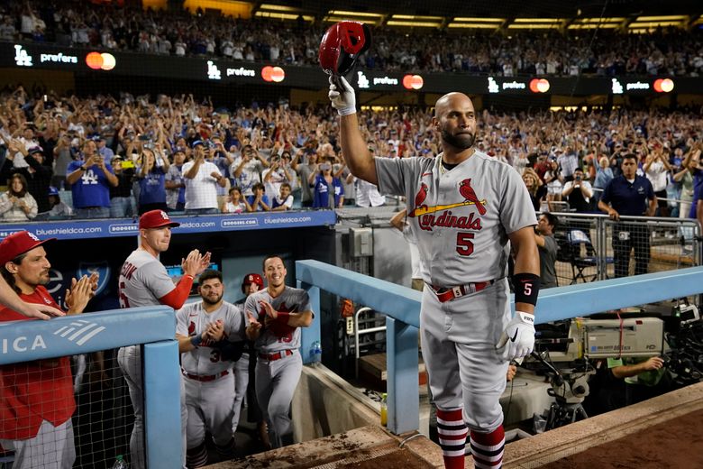 Albert Pujols hits three home runs as the St. Louis Cardinals take Game 3  of World Series 
