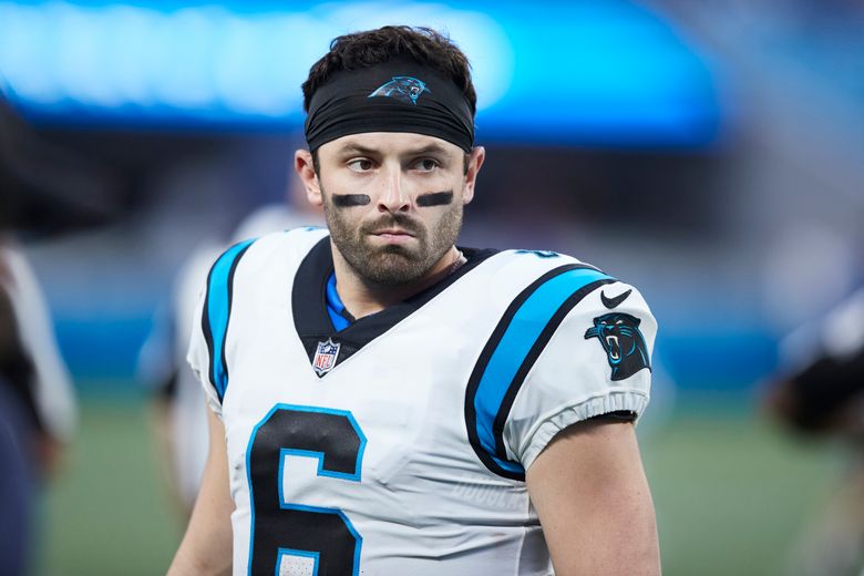 Panthers' Mayfield denies using malicious words vs. Browns