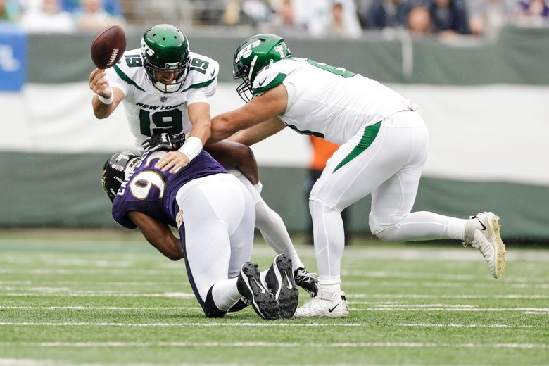 Jets' Robert Saleh sticking with Joe Flacco at QB vs. Browns