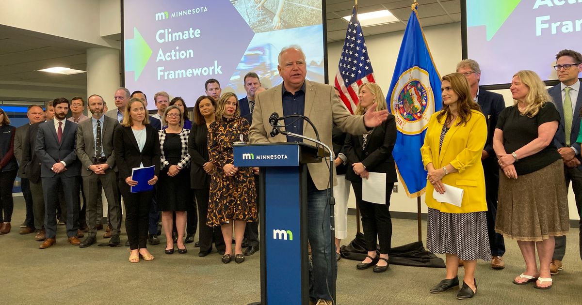 Minnesota governor rolls out plan to fight climate change The Seattle