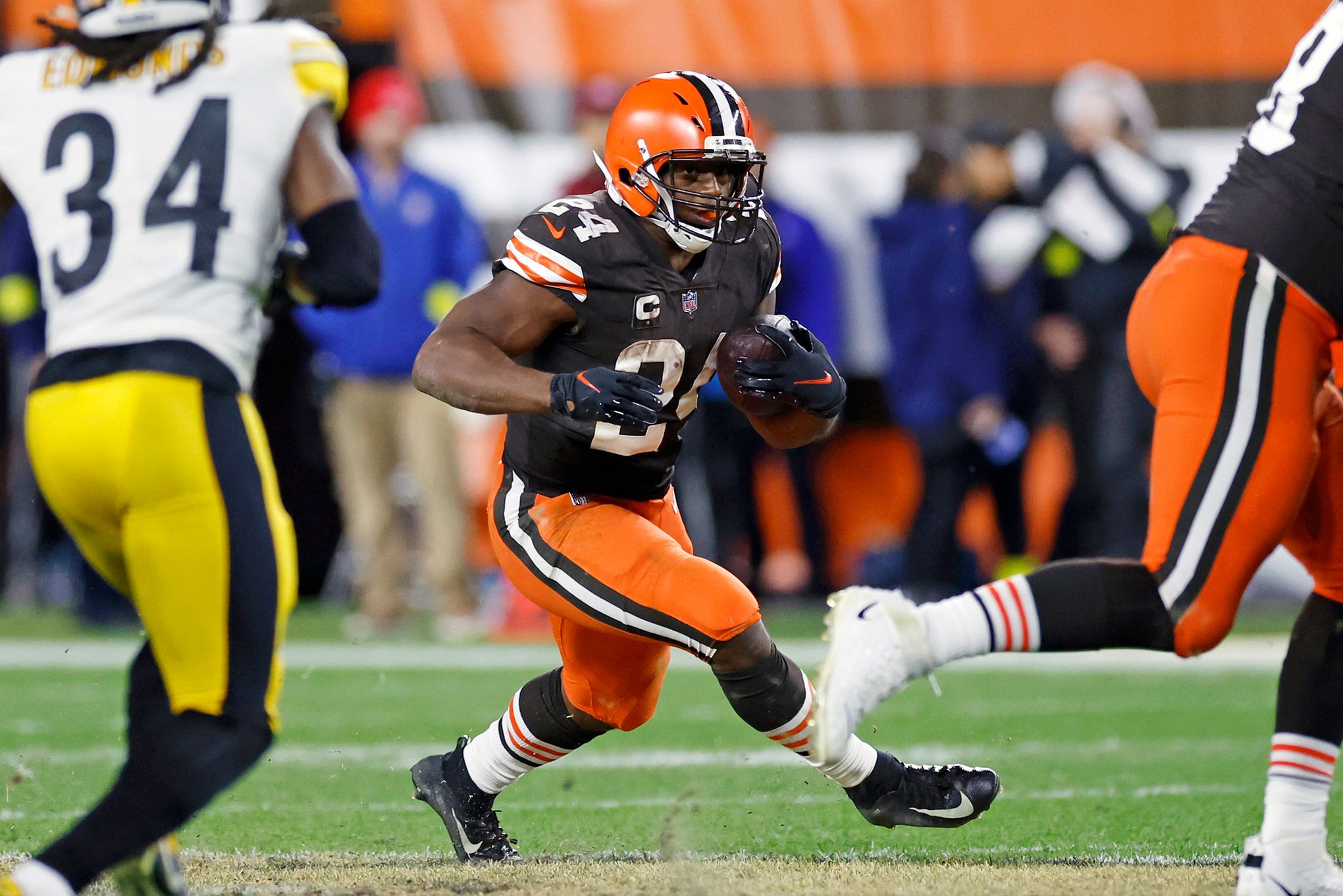 5 important plays by the Browns' offensive line in their 29-17 win