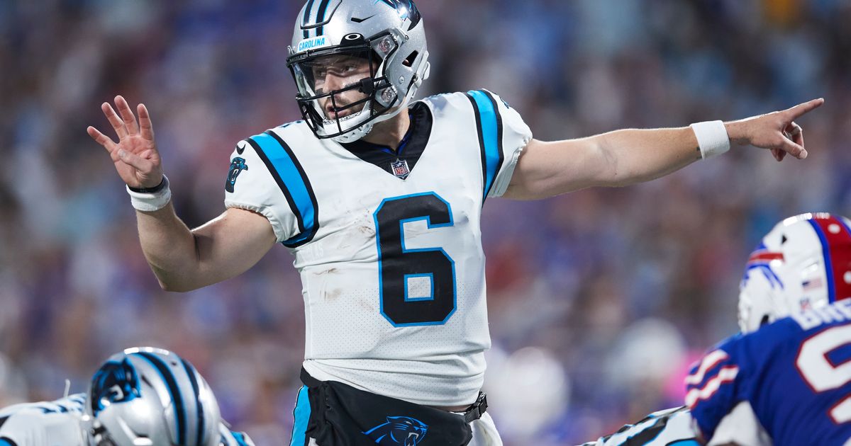 Mayfield makes Panthers debut vs Browns in season opener | The Seattle ...