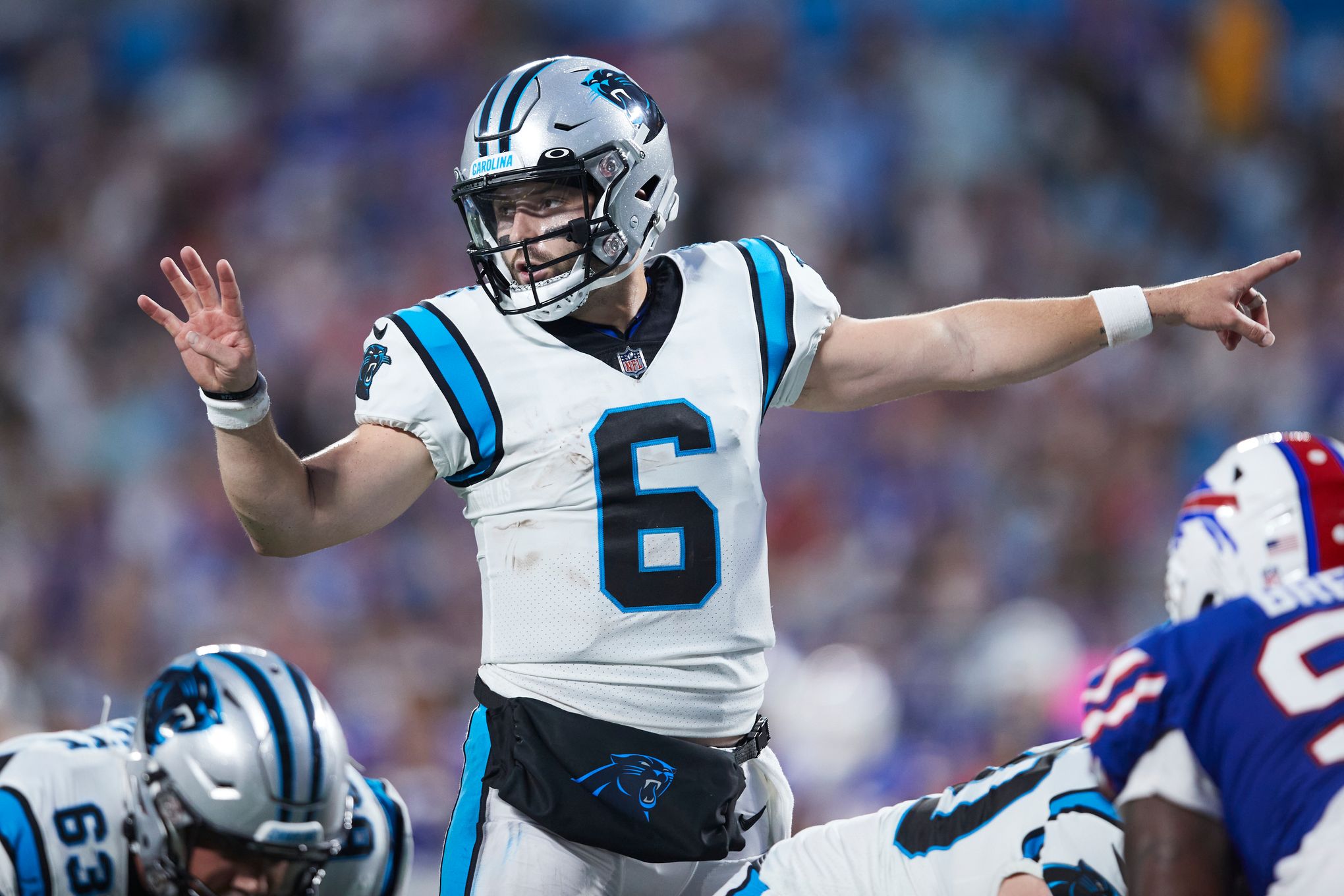 Mayfield makes Panthers debut vs. Browns in season opener - The Sumter Item