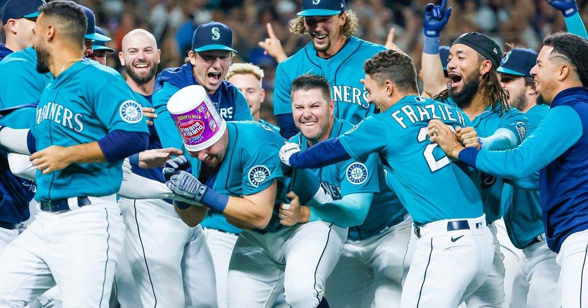 The Seattle Mariners' win streak rivals the 2001 team's. - Axios Seattle