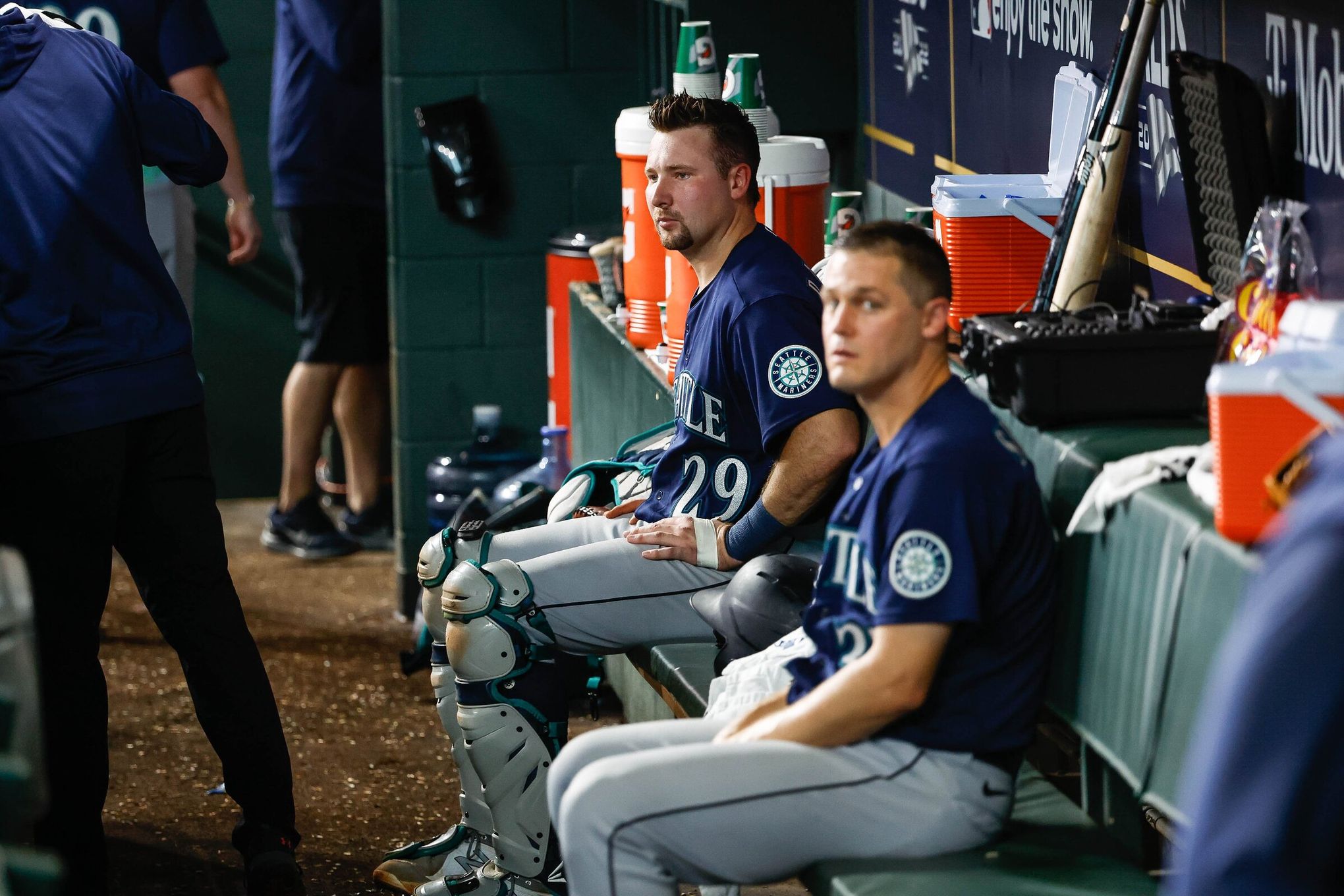 Mariners' George Kirby 'surprised' by ball thrown back at him on mound from  stands