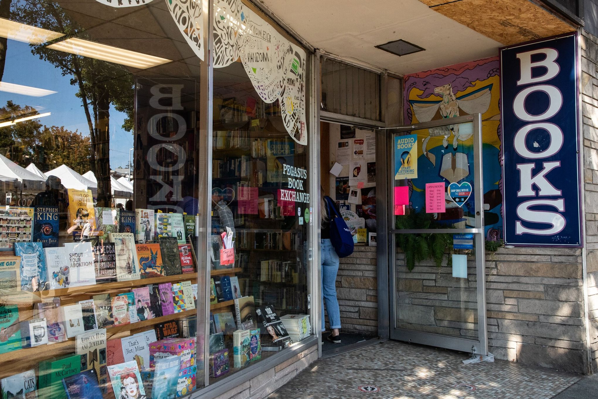 Pegasus Book Exchange is where the past and future of bookselling collide