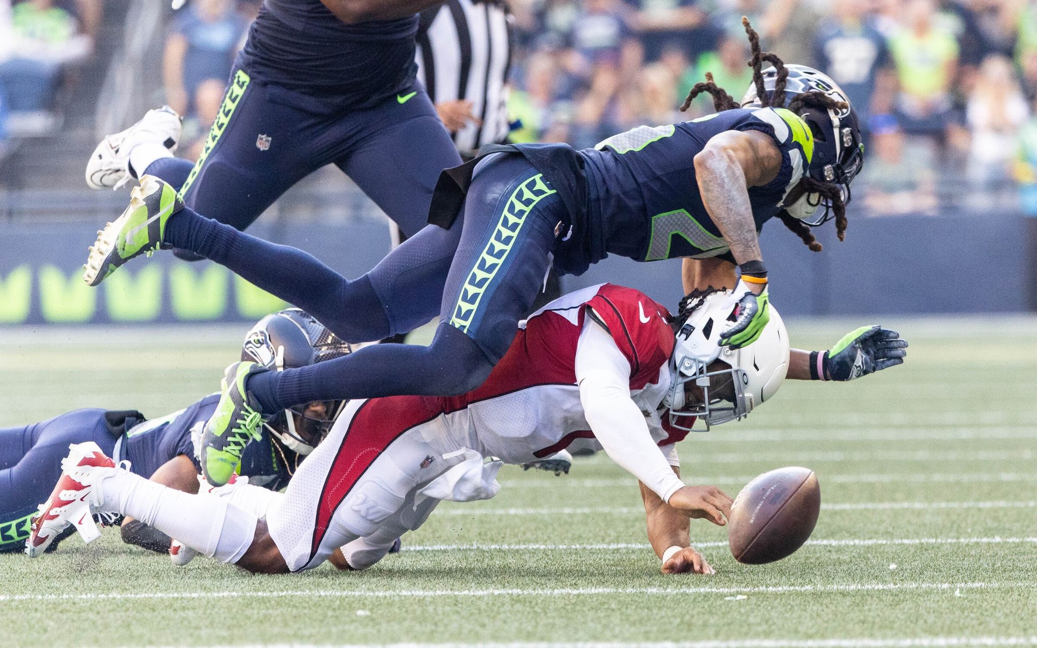 Struggling Seahawks fall to NFC West-leading Cardinals