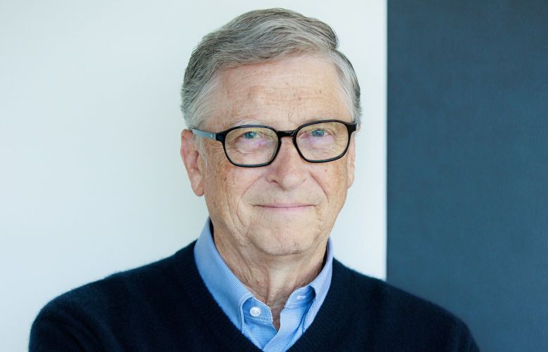 Bill Gates is photographed in Kirkland, Wash. Thursday, June 30, 2022.  220823
