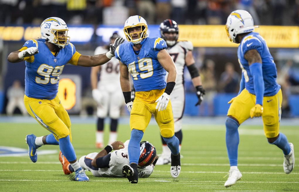 Chargers' overtime victory drops Russell Wilson, Broncos to 2-4