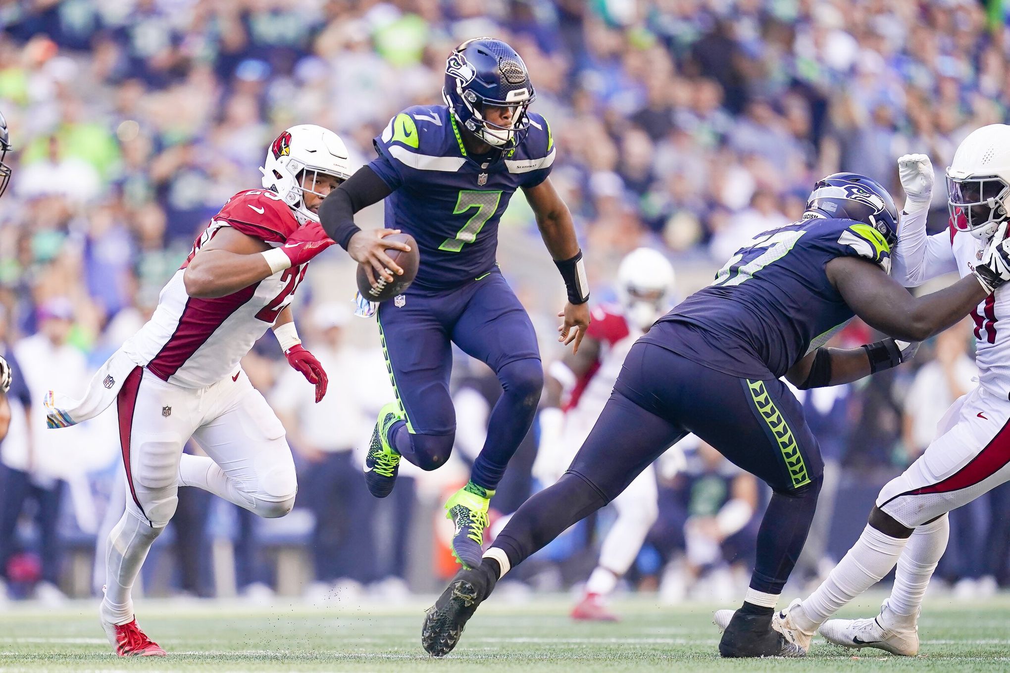 Geno Smith shows he is human in Seahawks' opener - A to Z Sports