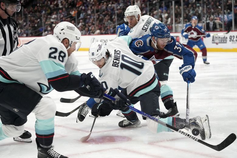 Kraken beat Avs 2-1, eliminate defending Stanley Cup champs – KGET 17