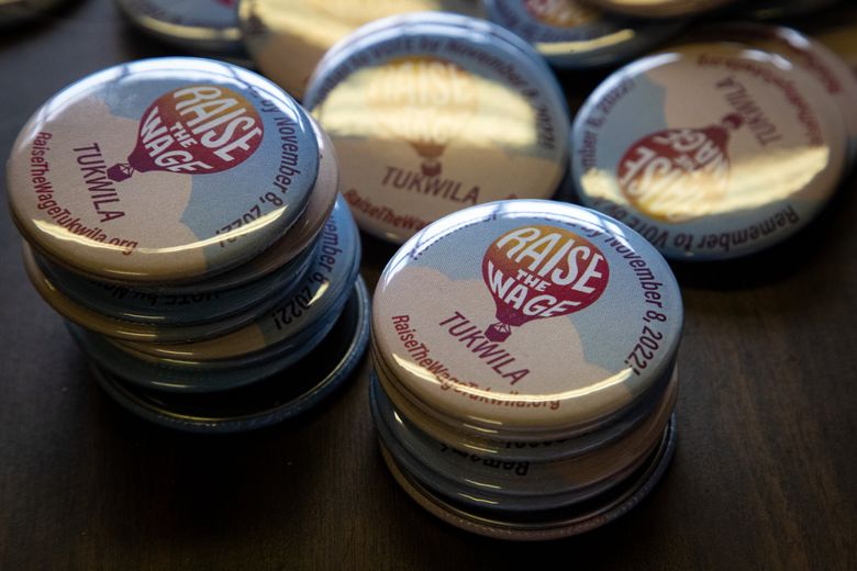 Tukwila minimum wage hike passing by huge margin | The Seattle Times