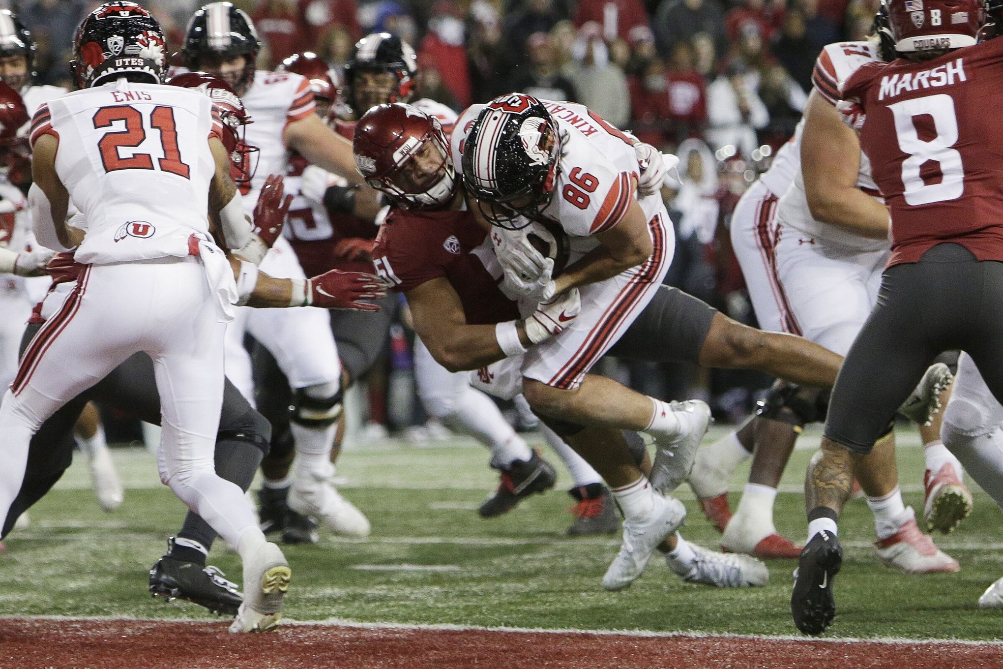 Former Cougar, Ute Play Catch Before Monday Night Football