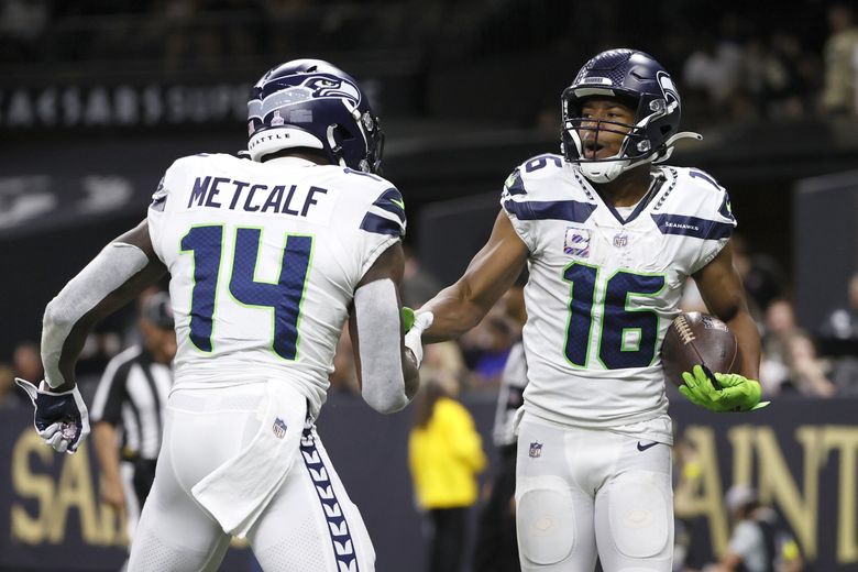 Do the Seattle Seahawks boast the best receiving group in franchise history?