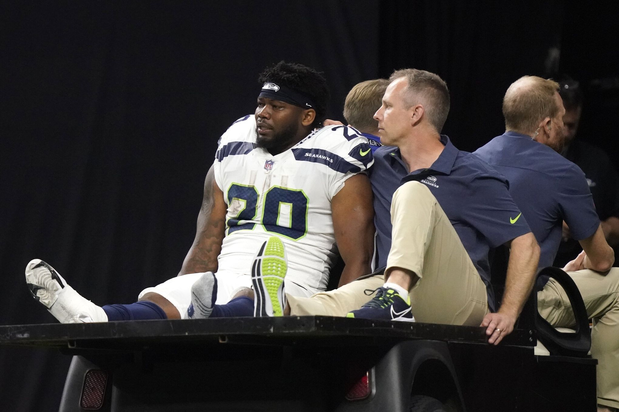 Report: Seahawks running back Rashaad Penny has hand injury, broken finger  - NBC Sports