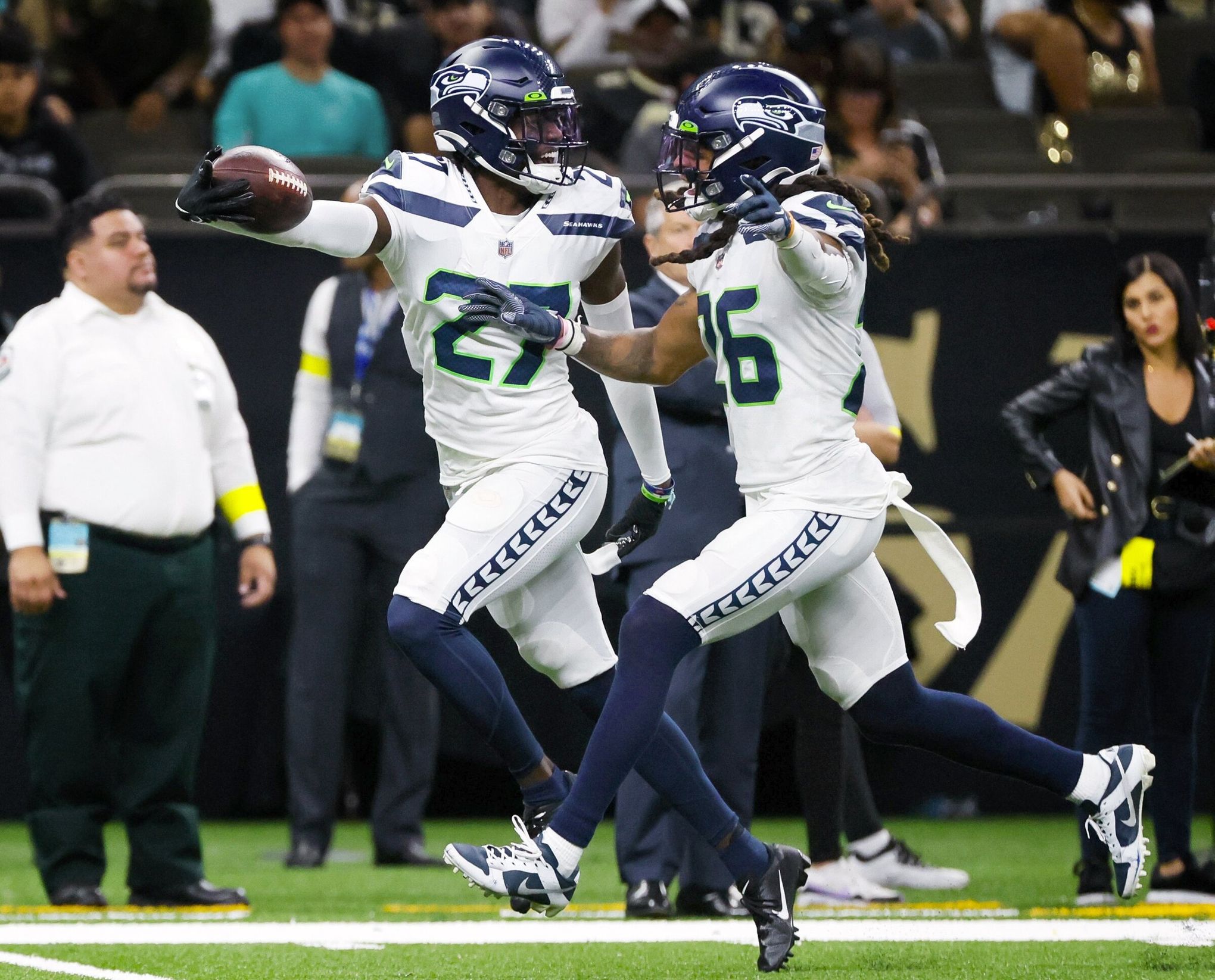 Seahawks rookie Tariq Woolen ranks No. 2 in the NFL in this coverage stat