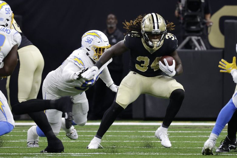 Seattle Seahawks running back SaRodorick Thompson Jr. (29) is tackled by  Green Bay Packers cornerback Shemar Jean-Charles (22) in the second half of  a preseason NFL football game, Saturday, Aug. 26, 2023