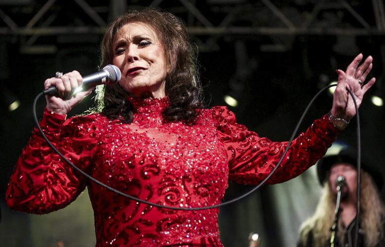 FILE – Loretta Lynn performs at the BBC Music Showcase during South By Southwest on March 17, 2016, in Austin, Texas. Lynn, the Kentucky coal minerâ€™s daughter who became a pillar of country music, died Tuesday at her home in Hurricane Mills, Tenn. She was 90. (Photo by Rich Fury/Invision/AP, File)