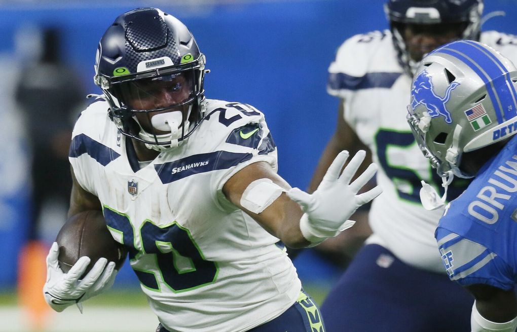 Woolen Mammoth? This rookie star at Seahawks OTAs almost never made the  transition to defense