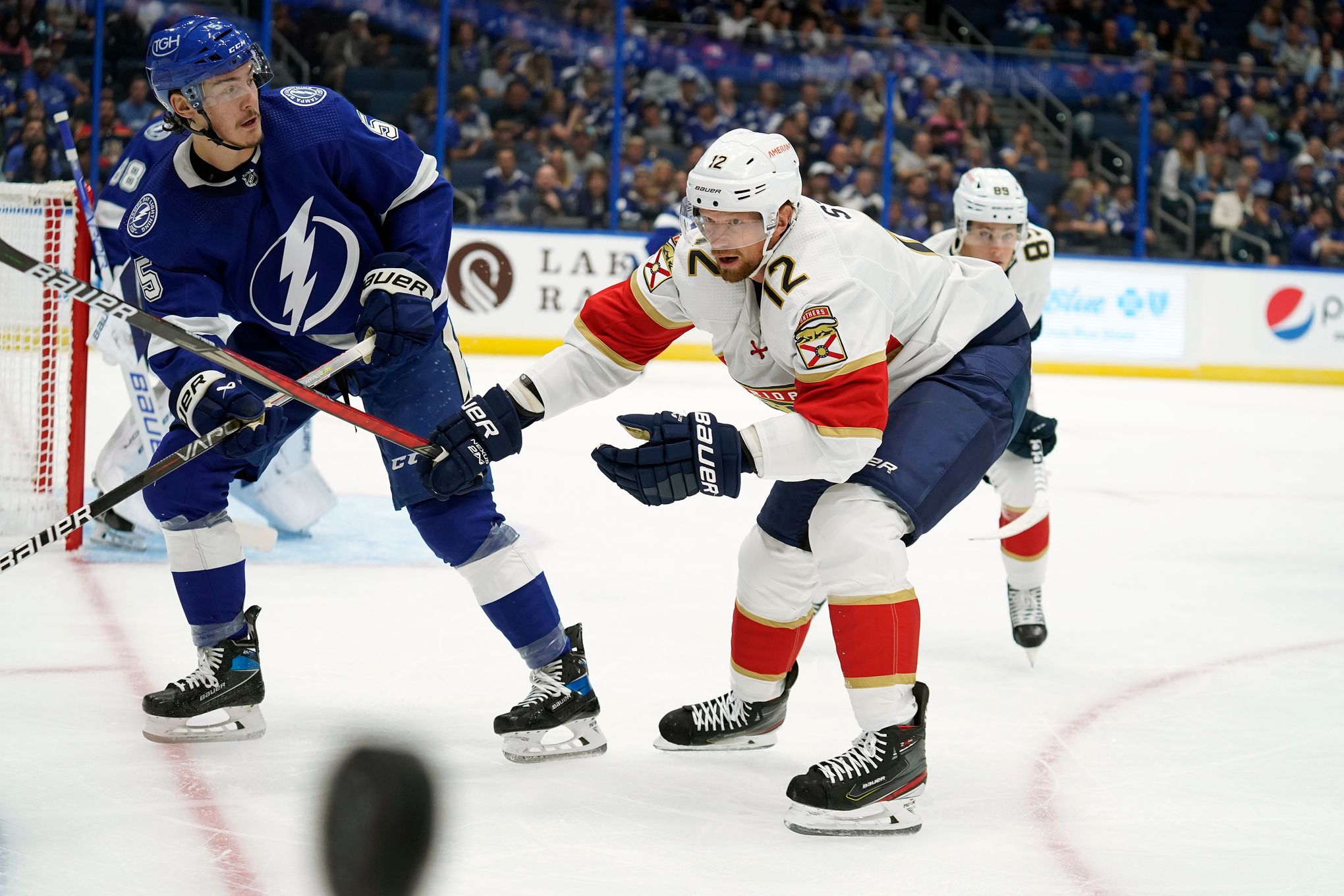 PHOTO: Brothers Eric, Jordan, Jared Staal start game together 