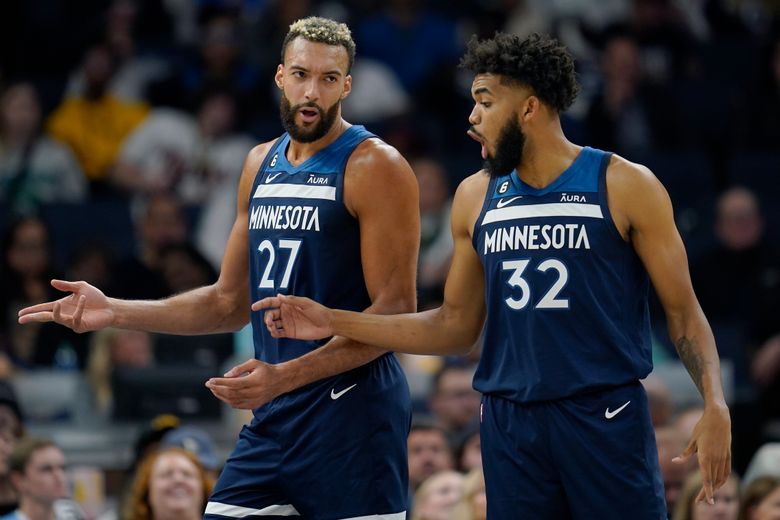 Edwards scores 34; Wolves beat Spurs 134-122 | The Seattle Times