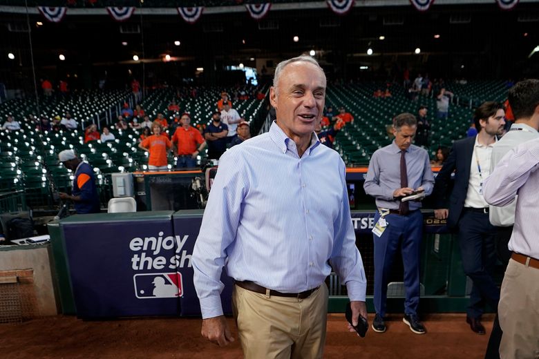 Is reduced, 154-game schedule key to more series in Europe? MLB's Rob  Manfred wonders.