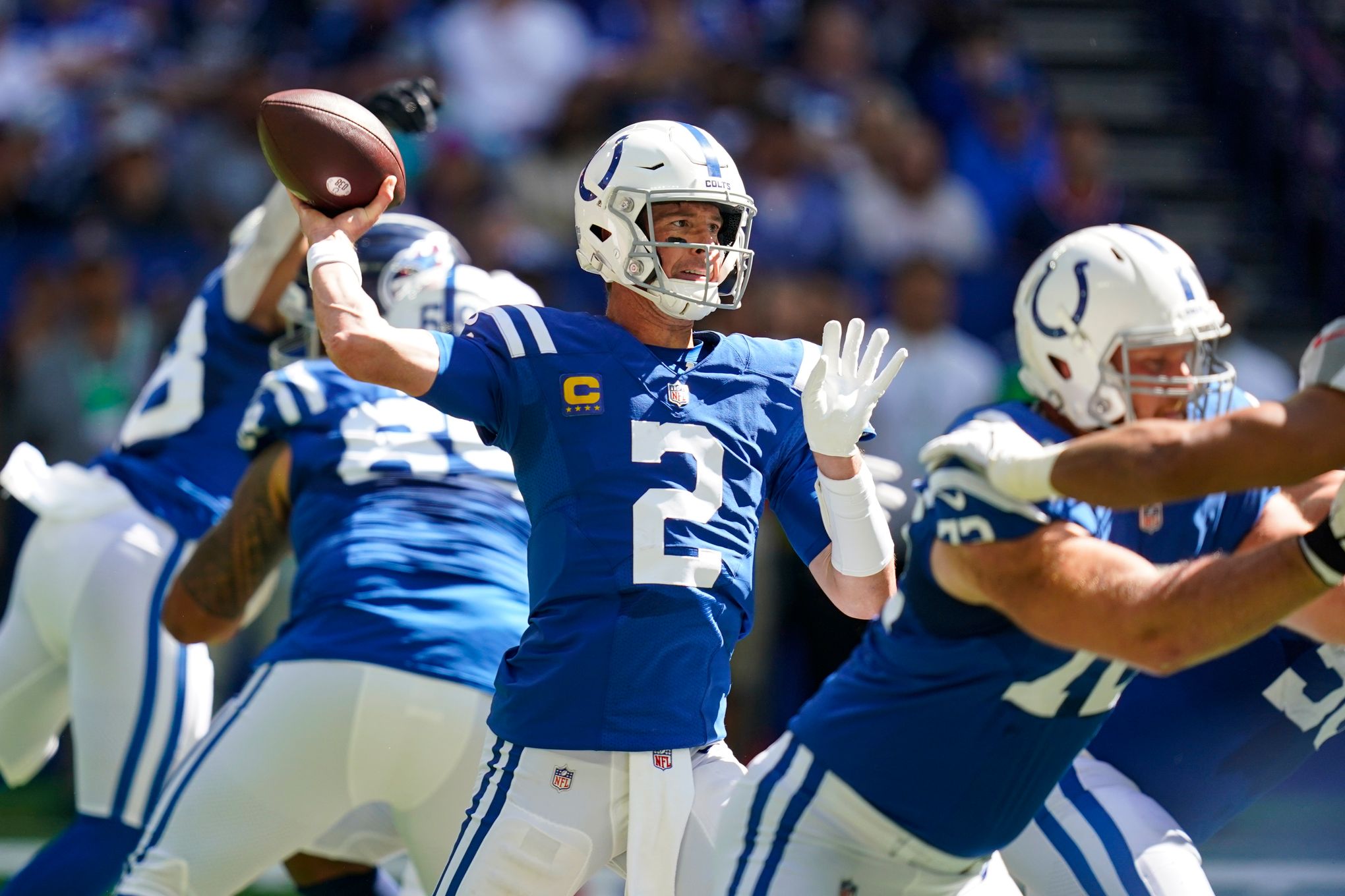 Colts fumble away multiple chances in loss to Titans, Colts