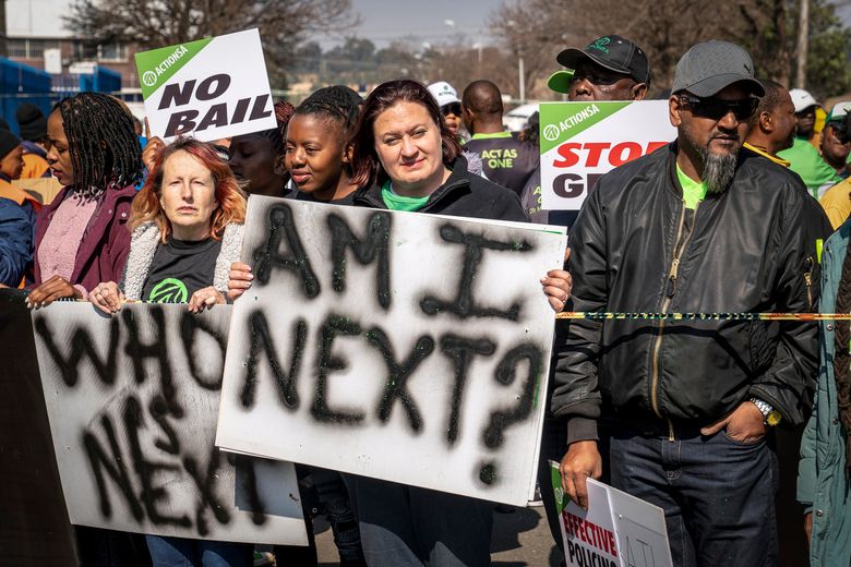 Outrage In South Africa As Charges Dropped In Gang Rape Case The Seattle Times