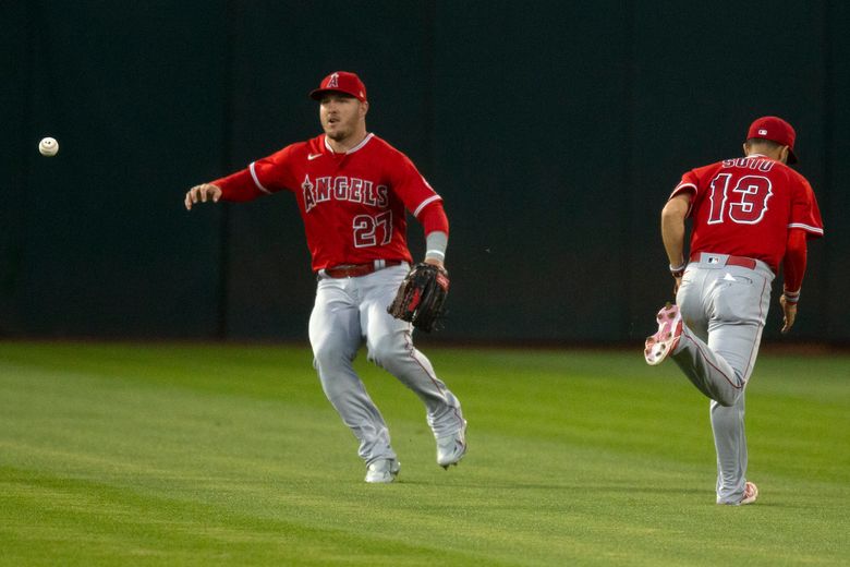 Stories about Angels centerfielder Mike Trout