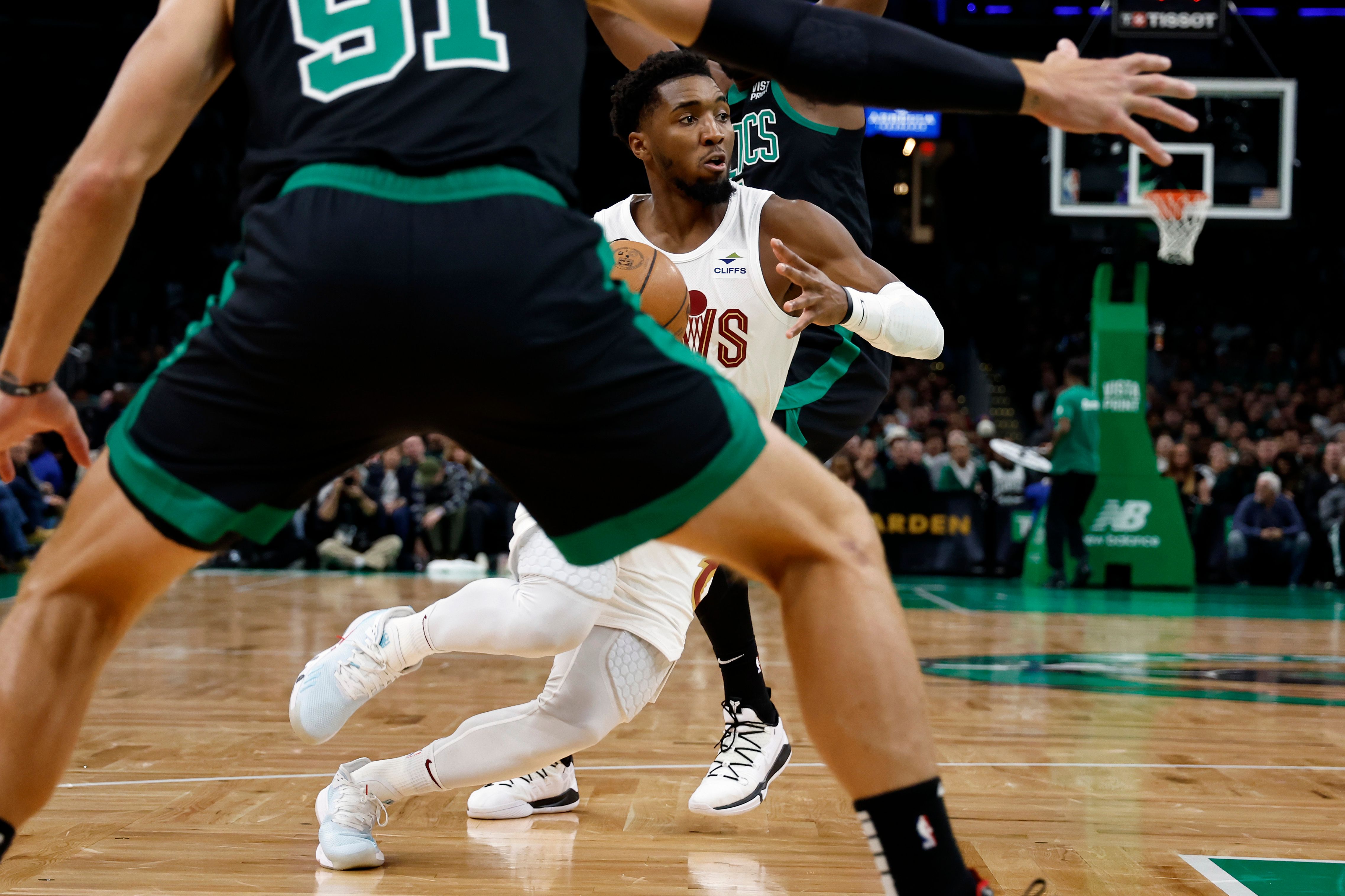 Mitchell LeVert score 41 points Cavs beat Celtics in OT The