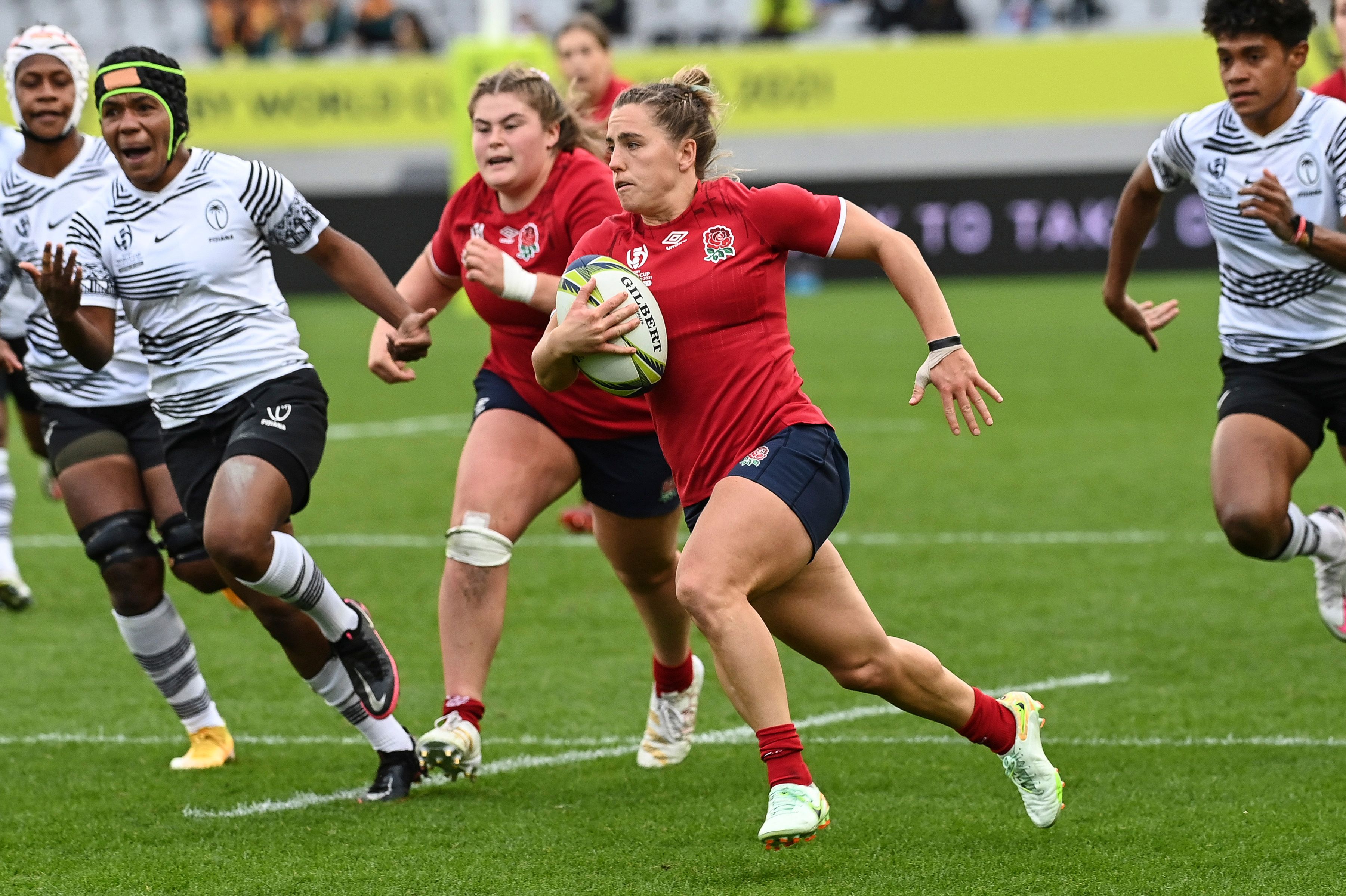 England edges France in Womens Rugby World Cup thriller The Seattle Times