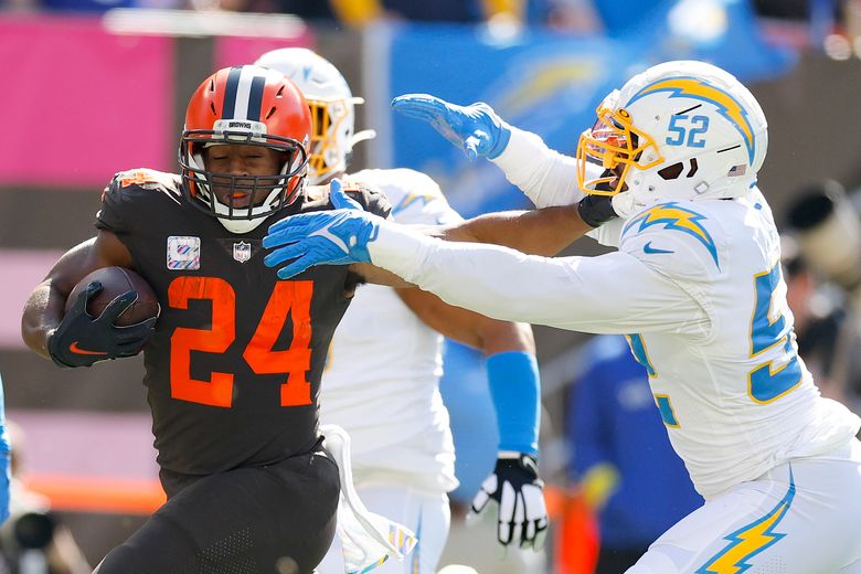 Cleveland Browns rookie linebacker Jacob Phillips will sit out Sunday